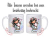 Einschulungstasse Reh mit Name Personalisierte Schulkind Tasse Mädchen - CreativMade
