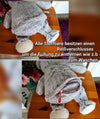 Hase personalisiert mit Name Junge Kuscheltier Geburtsdaten Geschenk Geburt Baby Plüschtier - CreativMade 