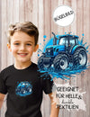 Bügelbild Traktor Kinder Textilaufbügler DIY Projekt Applikation hochwertiger DTF Ausdruck XL - CreativMade