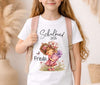 Einschulungsshirt mit Namen personalisiert Zuckertüte Mädchen T-Shirt Einschulung - CreativMade