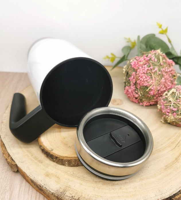 Thermobecher personalisiert Pusteblume Cup Becher mit Namen Edelstahl – CreativMade