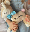 Reh personalisiert mit Name Kuscheltier Junge Stofftier Plüschtier Baby Geburt - CreativMade 