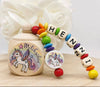 Milchzahndose Einhorn Mädchen personalisierte Zahndose mit Namen - CreativMade