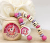 Milchzahndose Einhorn Mädchen personalisierte Zahndose mit Namen - CreativMade
