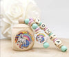 Milchzahndose Einhorn Mädchen personalisierte Zahndose mit Namen - CreativMade