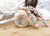 Milchzahndose Hase Mädchen personalisierte Zahndose mit Namen - CreativMade