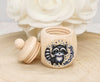 Milchzahndose Waschbär Jungen personalisierte Zahndose mit Namen - CreativMade