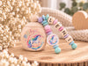 Milchzahndose personalisiert mit Namen Einhorn Mädchen Zahndose mit Namen - CreativMade