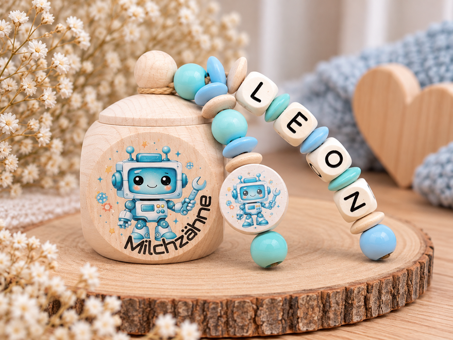 Milchzahndose Zahnfee Mädchen personalisierte Zahndose mit Namen | CreativMade .