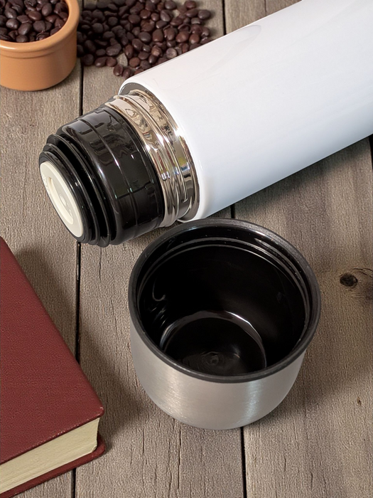 Thermoskanne personalisiert mit Namen Mädchen Edelstahl Isolierflasche Thermoflasche Geschenkidee - CreativMade