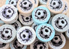 Motivperle & Motivscheibe Fußball aus Holz – Bastelmaterial für Schnullerketten, Anhänger & kreative DIY-Ideen - CreativMade 