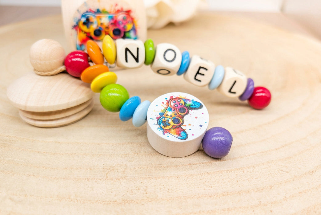 Milchzahndose personalisiert mit Namen Controller Jungen Zahndose mit Namen - CreativMade