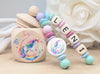 Milchzahndose personalisiert mit Namen Einhorn Mädchen Zahndose mit Namen - CreativMade