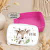 Personalisierte Brotdose mit Namen Kinder | Tiermotive Faultier | Kindergarten| Schule | CreativMade .