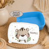 Personalisierte Brotdose mit Namen Kinder | Tiermotive Faultier | Kindergarten| Schule | CreativMade .