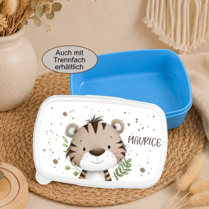 Personalisierte Brotdose mit Namen Kinder | Tiermotive Faultier | Kindergarten| Schule | CreativMade .