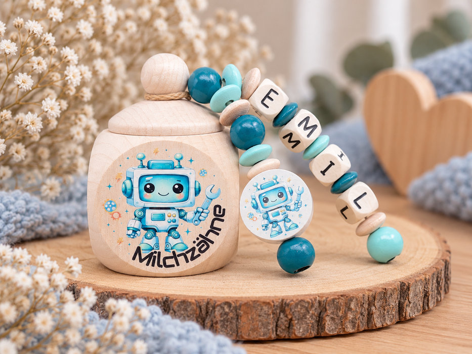 Milchzahndose Zahnfee Mädchen personalisierte Zahndose mit Namen | CreativMade .