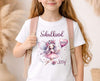 Einschulungsshirt Mädchen mit Name – Schulkind Fee personalisiert | CreativMade .