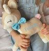 Reh personalisiert mit Name Kuscheltier Junge Stofftier Plüschtier Baby Geburt - CreativMade 