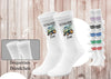 Kindersocken Einschulung Traktor – 100 % Baumwolle Größe 27–36 Unisex - CreativMade