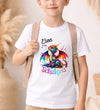 Einschulungsshirt mit Namen personalisiert Drache Jungen T-Shirt Einschulung | CreativMade .