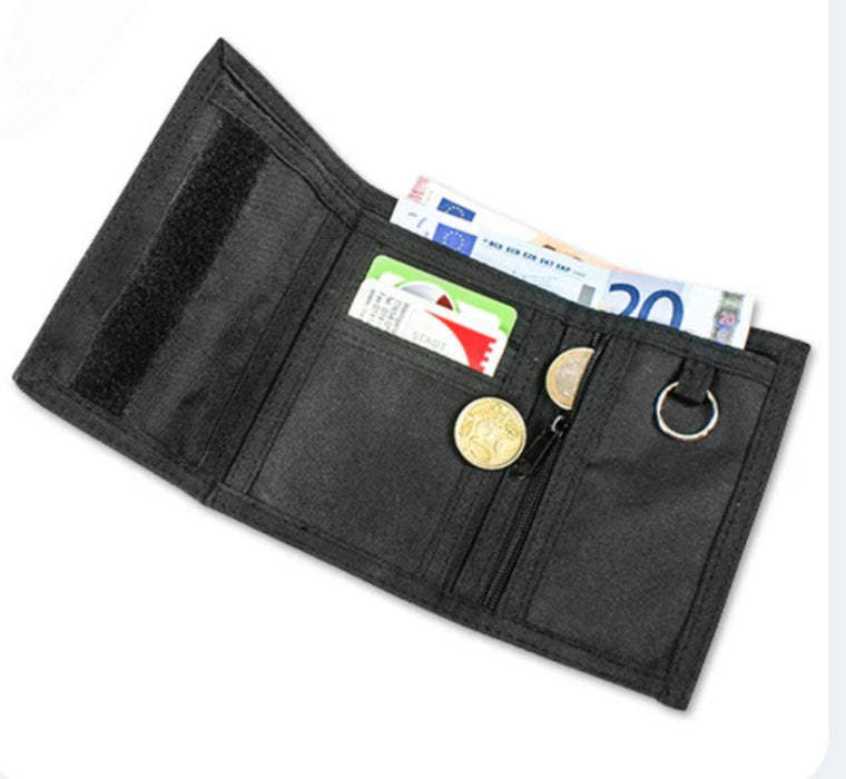 Kinder Geldbeutel personalisiert Fußball – Geldbörse mit Namen Klettverschluss Porte­mon­naie - CreativMade