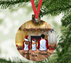 Personalisierter Weihnachtsbaumanhänger mit Namen & Figuren – individueller Christbaumschmuck für Familie, Paare & Freunde. Perfektes Weihnachtsgeschenk. - CreativMade