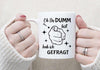 Lustige Tasse mit Spruch – Du bekloppt Ich bekloppt Wir bekloppt personalisierte Kaffeetasse aus Keramik oder Emaille – originelles Geschenk - CreativMade