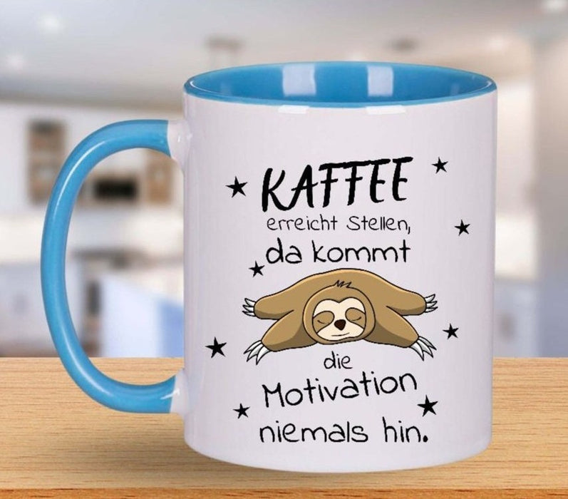 Lustige Tasse mit Spruch – Du bekloppt Ich bekloppt Wir bekloppt personalisierte Kaffeetasse aus Keramik oder Emaille – originelles Geschenk - CreativMade