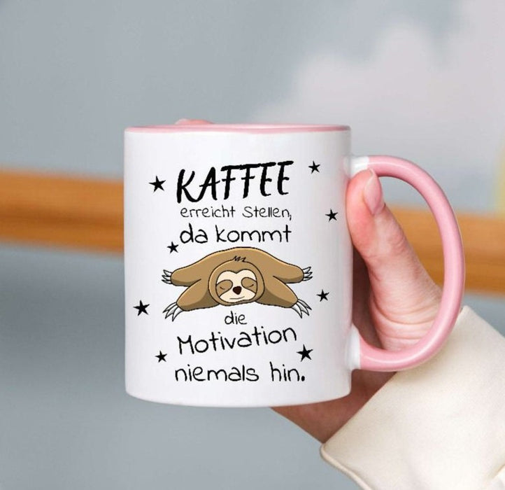 Lustige Tasse mit Spruch – Du bekloppt Ich bekloppt Wir bekloppt personalisierte Kaffeetasse aus Keramik oder Emaille – originelles Geschenk - CreativMade