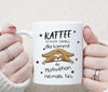 Lustige Tasse mit Spruch – Du bekloppt Ich bekloppt Wir bekloppt personalisierte Kaffeetasse aus Keramik oder Emaille – originelles Geschenk - CreativMade