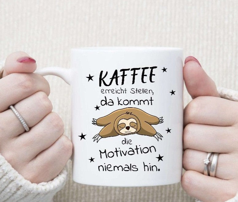 Lustige Tasse mit Spruch – Du bekloppt Ich bekloppt Wir bekloppt personalisierte Kaffeetasse aus Keramik oder Emaille – originelles Geschenk - CreativMade