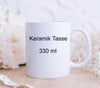 Lustige Tasse mit Spruch – Du bekloppt Ich bekloppt Wir bekloppt personalisierte Kaffeetasse aus Keramik oder Emaille – originelles Geschenk - CreativMade