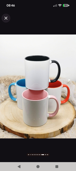 Lustige Tasse mit Spruch – Du bekloppt Ich bekloppt Wir bekloppt personalisierte Kaffeetasse aus Keramik oder Emaille – originelles Geschenk - CreativMade