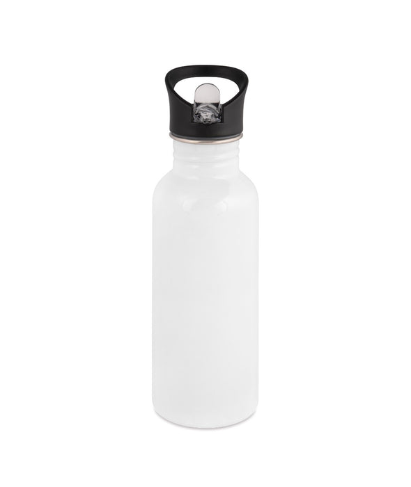 Personalisiertes Kinder Trinkflaschen- & Tassen-Set mit Namen Eule – Edelstahl Trinkflasche 500 ml für Schule & Kindergarten - CreativMade