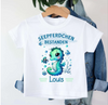 Seepferdchen T-Shirt Kinder personalisiert Jungen – Geschenk zum Schwimmabzeichen & Schwimmkurs - CreativMade 
