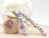 Milchzahndose Fee Mädchen personalisierte Zahndose mit Namen | CreativMade .