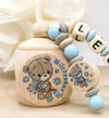 Milchzahndose Teddybär Jungen personalisierte Zahndose mit Namen - CreativMade
