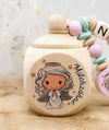 Milchzahndose Engel Mädchen personalisierte Zahndose mit Namen - CreativMade