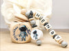 Milchzahndose Astronaut Jungen personalisierte Zahndose mit Namen Weltall - CreativMade