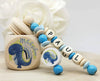 Milchzahndose Dinosaurier Jungen personalisierte Zahndose mit Namen - CreativMade