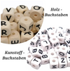 Schnullerkette mit Name personaliert Reh Baby Geschenk Geburt - CreativMade