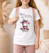 Einschulungsshirt mit Namen personalisiert Einhorn Mädchen T-Shirt Einschulung | CreativMade .