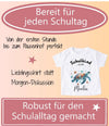 Einschulungsshirt mit Namen personalisiert Schildkröte Jungen T-Shirt Einschulung | CreativMade .