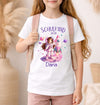 Einschulungsshirt Mädchen mit Name – Schulkind Astronaut Mädchen personalisiert | CreativMade .