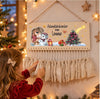Personalisierter Adventskalender aus Holz mit Namen Pferd für Mädchen – zum Befüllen mit oder ohne Säckchen | CreativMade .