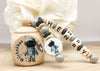 Milchzahndose Astronaut Jungen personalisierte Zahndose mit Namen Weltall - CreativMade