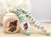 Milchzahndose Fuchs Jungen personalisierte Zahndose mit Namen Zahnfee | CreativMade .