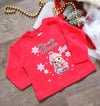 Mein erstes Weihnachten Outfit Weihnachtsshirt Baby Kinder Langarm - CreativMade 