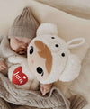 Personalisierbarer Eisbär – 50 cm Kuscheltier Plüschtier mit Namen Geschenk für Babys & Kinde - CreativMade 